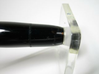 NR vintage MONTBLANC 242 pistonfiller fountain pen 14ct flexy F nib 5