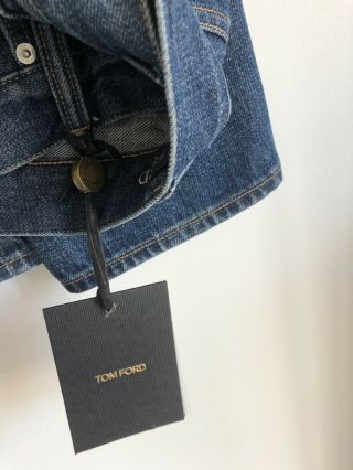 $625 Tom Ford Vintage Wash Jeans 32 W/tags 6