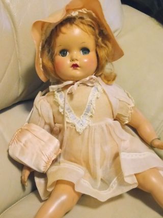 Madame Alexander Baby Mcguffey Doll Vintage 1940 Composition Crier 16 Inch