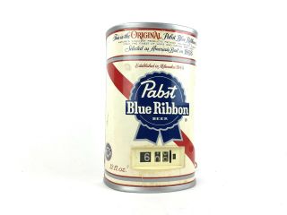 Rare Vintage Pabst Blue Ribbon Beer Can Wall Clock