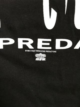 Vintage Deadstock Ice Cube The Predator Rap T Shirt Rare Size M 90s Hip Hop 7