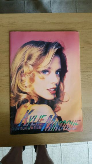 Kylie Minogue Rare 1991 Japan Tour Programme Book Rhythm Of Love Pwl