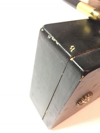 Vintage Enid Collins Box Bag Wooden Purse “Night Owl” 5