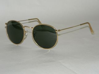 Ray Ban Sunglasses W 0603 Bl Bauch And Lomb Avaiator Type Gold Vintage