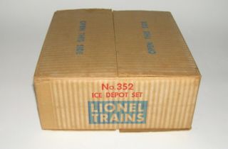 Lionel 352 ICE DEPOT Set w/ 3652 Car & Rare Insert,  BOX (DAKOTApaul) 11