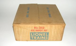 Lionel 352 ICE DEPOT Set w/ 3652 Car & Rare Insert,  BOX (DAKOTApaul) 12