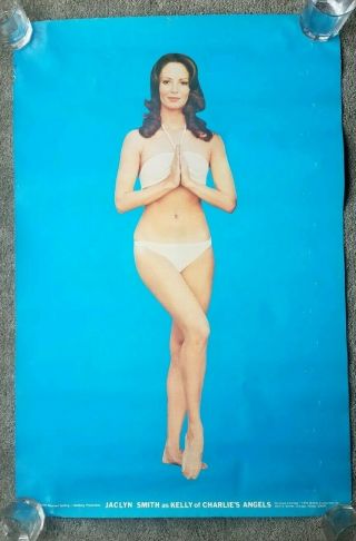 1975 Jaclyn Smith Charlies Angels Sexy Bikini TV Star Retro 1970s Vintage Poster 2