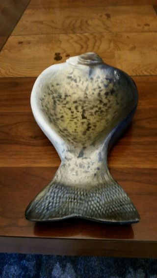 Crappie Wood Carving Wood Bowl Fish Decoy Duck Decoy Casey Edwards 4