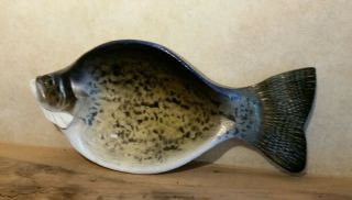 Crappie Wood Carving Wood Bowl Fish Decoy Duck Decoy Casey Edwards 7