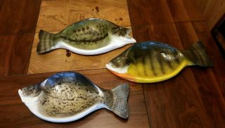 Crappie Wood Carving Wood Bowl Fish Decoy Duck Decoy Casey Edwards 8