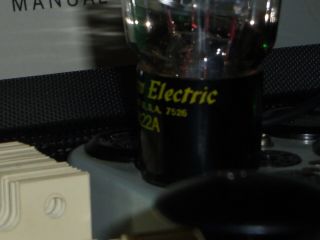 . WESTERN ELECTRIC 422A RECTIFIER VACUUM TUBE.  1975 VINTAGE.  GOOD 2