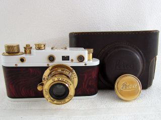 Leica - Ii (d) Berlin Olympiada 1936 Wwii Vintage Russian Photo Camera
