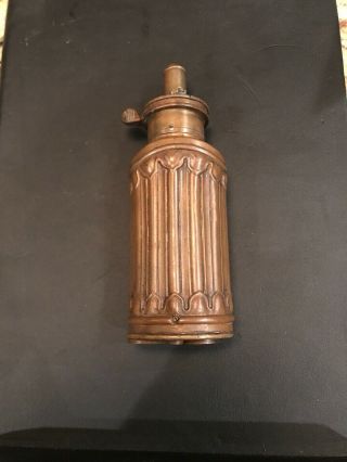 Antique Frary Benham Co.  Civil War Era Brass Double Gun Powder Bullet Flask?