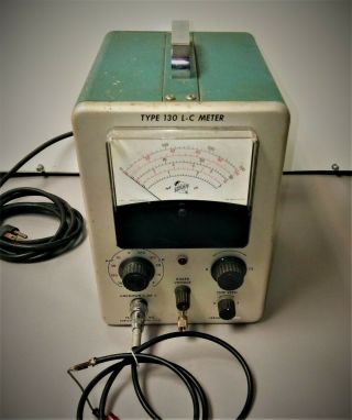 Vintage Techtronix Inc.  Type 130 L - C Meter