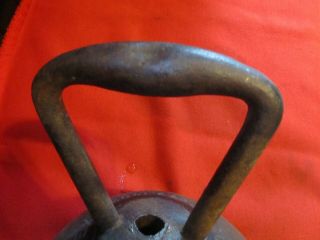 Rare Antique Milo Triplex Kettlebell Exercise Weight Patent Date 1908 8