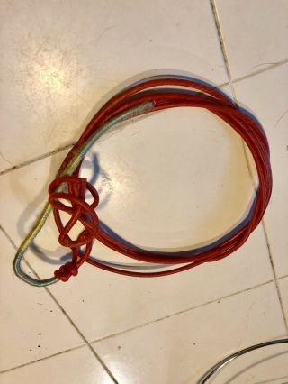 Vintage Red - O - Ray G Gut Bass String And Similar Red Gut D String