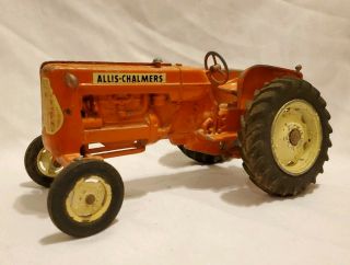 Vintage Ertl Allis Chalmers D17 1/16 Scale Toy Tractor