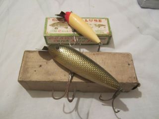 Vintage Fishing Lure Creek Chub Intro Special Lures 100 Yrs Of Age