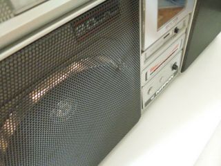 Vtg 1980s NM NIPPON KSC - M1900 20/20 Boombox Ghettoblaster AM FM STEREO RADIO 3