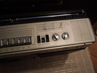 Vtg 1980s NM NIPPON KSC - M1900 20/20 Boombox Ghettoblaster AM FM STEREO RADIO 6