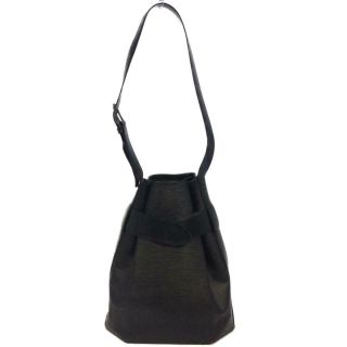 Louis Vuitton Sac Depaule Shoulder Bag M80157 Noir Epi Leather Vintage Lv