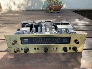 Vintage 1960s Fisher 500 - S Stereo Receiver Project Some Tubes