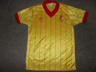 Vintage Liverpool Football Club Away Shirt - Umbro,  1980 