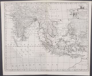 Harris - Map Of The East Indies.  1 - 662 - 1764 Navigantium Atque.  Bibliotheca