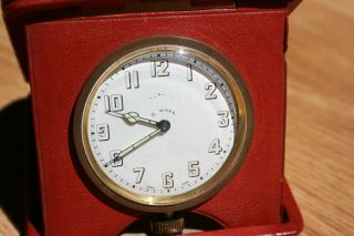 Vintage A&N.  C.  S.  L 8 Days Travel Goliath Pocket Watch - Swiss Made - 2