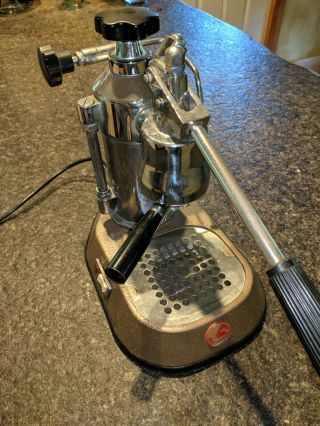 Vintage 1976 La Pavoni Europiccola Espresso Coffee Lever Machine 2