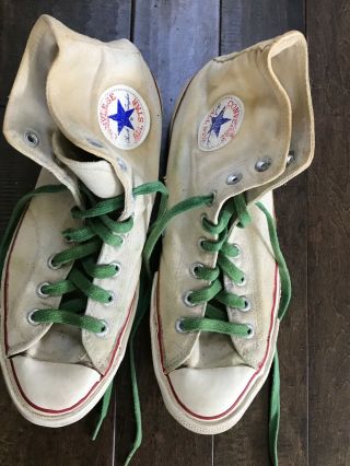 Vintage Converse Chuck Taylor All Star 60s Sneaker High Top Blue Label Shoes