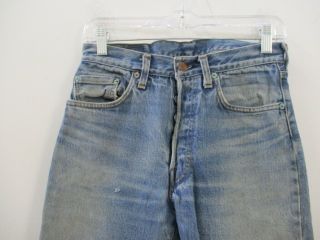 Vintage Levi ' s 501 Redline Selvedge Jeans Tag Size 30 X 38 2