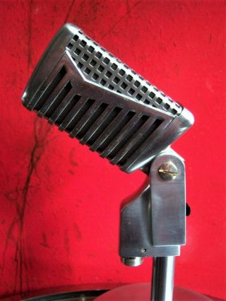 Vintage 1960 ' s Calrad DM - 16 H.  L Dynamic microphone Aiwa old Midland w cable 5 5