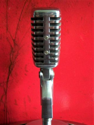 Vintage 1960 ' s Calrad DM - 16 H.  L Dynamic microphone Aiwa old Midland w cable 5 7