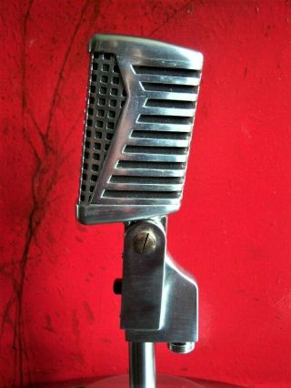 Vintage 1960 ' s Calrad DM - 16 H.  L Dynamic microphone Aiwa old Midland w cable 5 8