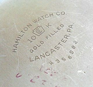 Vintage 1951 Hamilton 992B Railway Special 21 Jewel 16 Size RR Pocket Watch Runs 11
