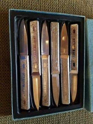 Vintage Carvel Hall Crab Knife - Knives Set of 6 - 2