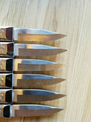 Vintage Carvel Hall Crab Knife - Knives Set of 6 - 4