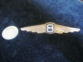 Vintage Winged 8 Nash Emblem