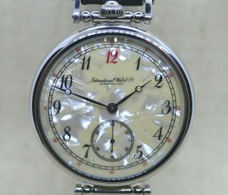 Iwc Schaffhausen Converted From Vintage Molnija Pocket Watch To Wrist Watch