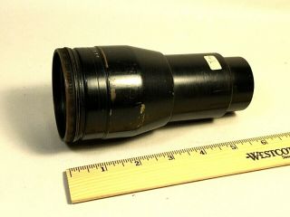 35mm Projectior - Lens 4.  5 " Ef Lens Vtg Movie Film Projection Steampunk 2 "