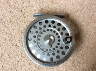 House Of Hardy Marquis Number 7 Trout Fly Reel & Padded Vinyl Hardy Zip Case