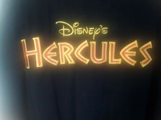 Size Large Vintage 90s Disney Hercules Feature Animation Crew Jacket Promo 5