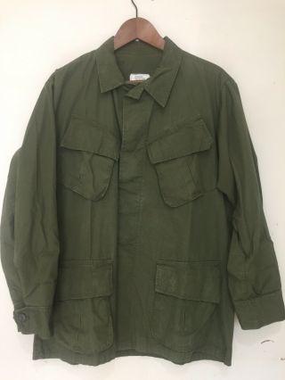 Vintage 70’s Vietnam War Jungle Jacket Sz M Short
