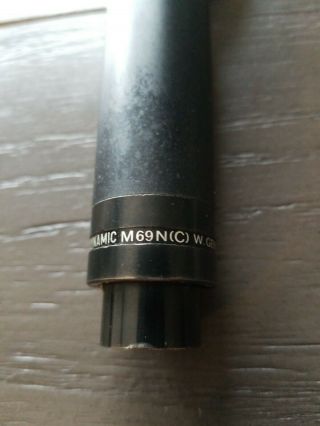 Beyerdynamic M69 - N (c) Vintage Hypercardioid Dynamic Microphone,  Clip.