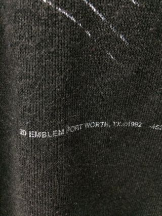 Vintage 1992 HARLEY DAVIDSON Wolf 3D Emblem Crewneck Sweatshirt Size Small USA 5