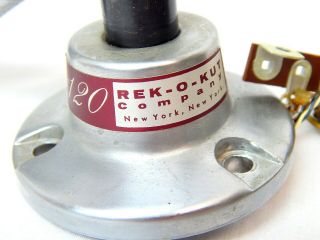 1N Vintage Model 120 REK - O - KUT Turntable Tonearm w Weight 3 Cartridges & Parts 4