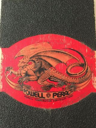 Vintage OG deck Skateboard Powell Peralta Rodney Mullen since 1985.  Zorlac Alva 3