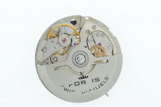 As1876 Fortis Vintage Swiss Made Automatic Watch Movement Balance Ok (2203)