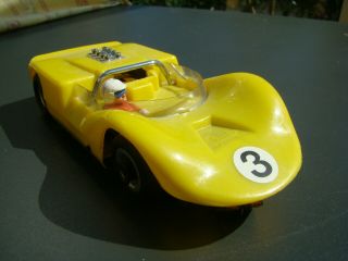 Very Rare Swiss Made Kitty 1:24 La Cucaracha Mk Ii Spider Slot Car Yellow